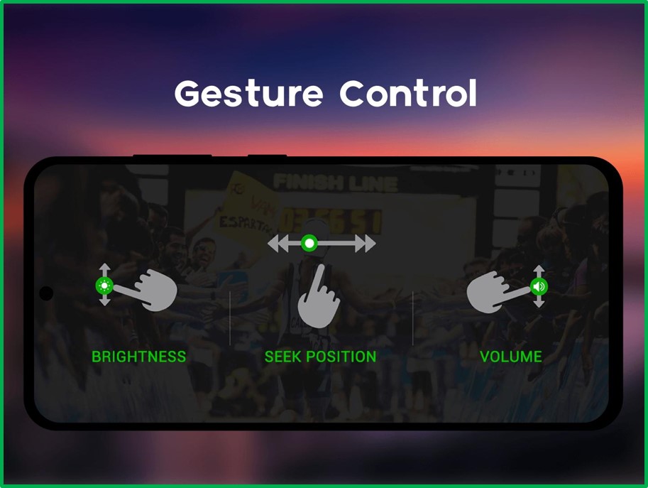 xplayer gesture control