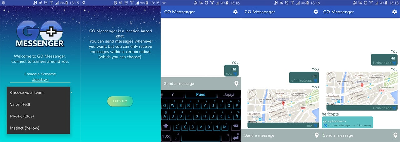 messenger for pokémon go apk download