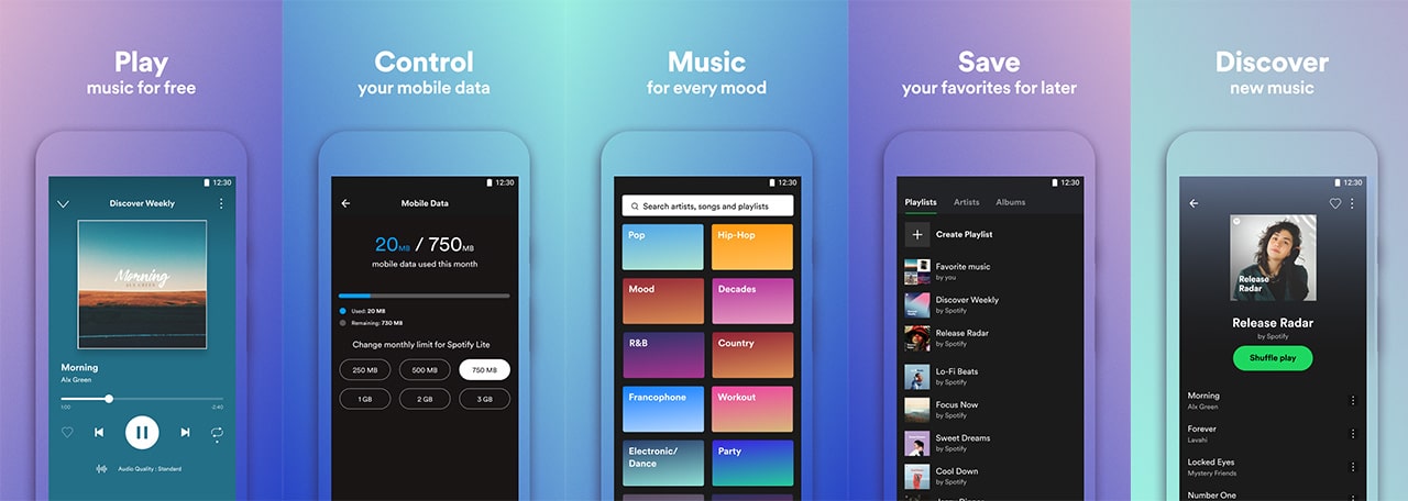 spotify lite apk download