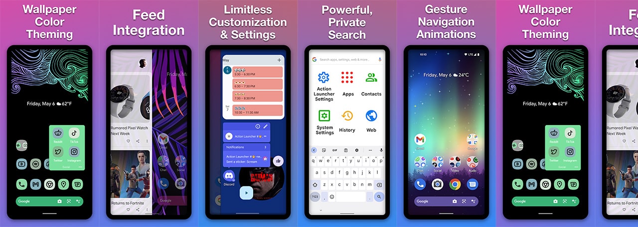 action launcher apk download