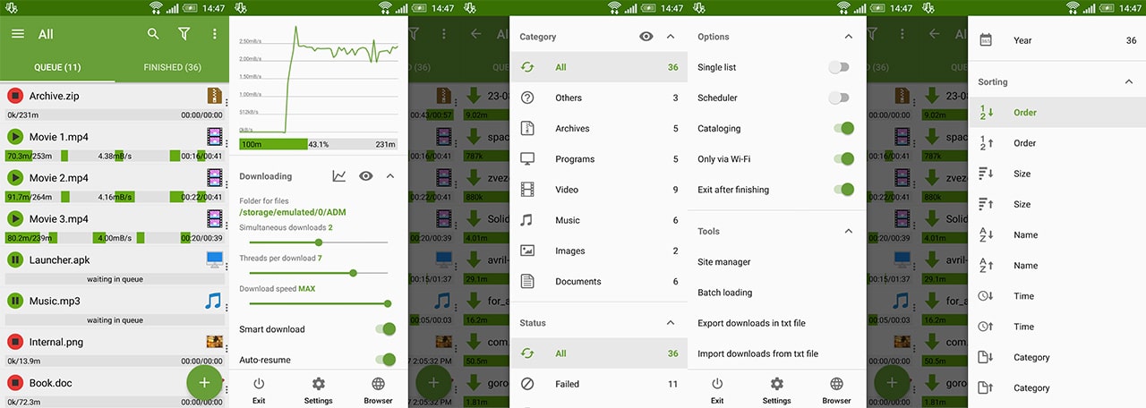 advanced download manager apk free