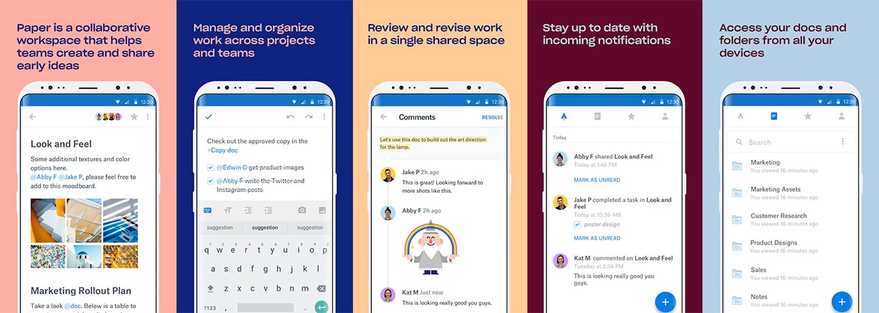 dropbox paper apk download