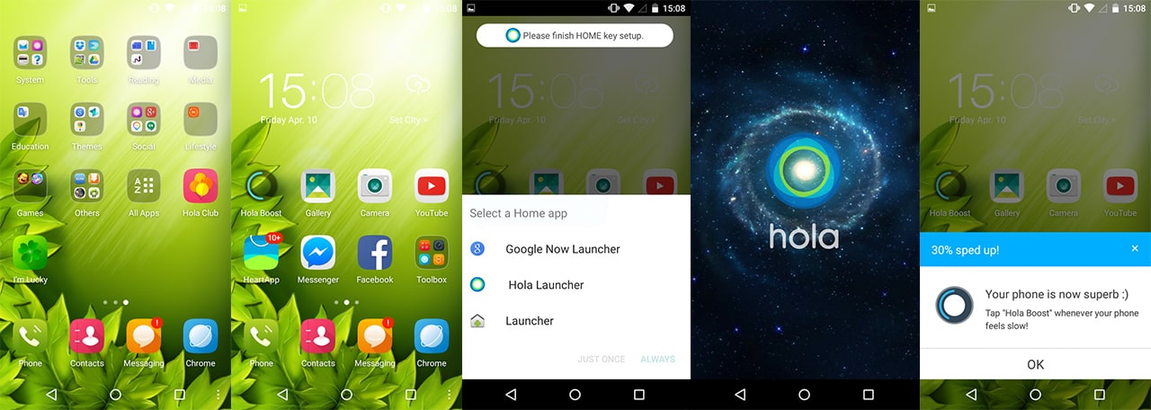 hola launcher apk download